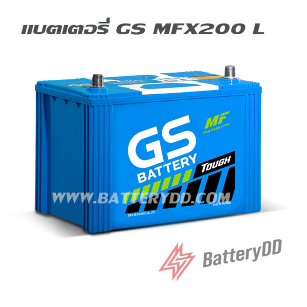 แบตเตอรี่รถยนต์ GS MFX200L