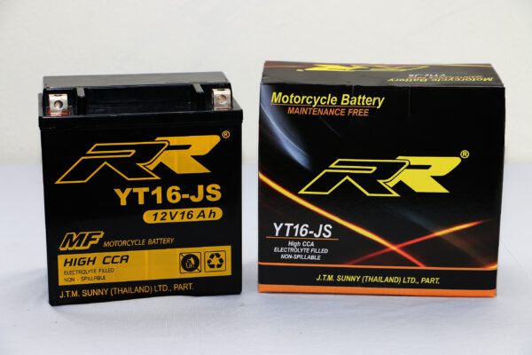 แบตเตอรี่มอเตอร์ไซต์ RR YT16-JS