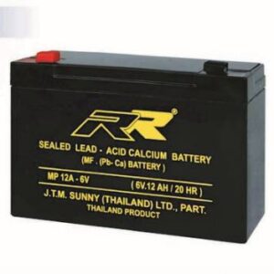 แบตเตอรี่UPS เครื่องสำรองไฟ RR 6V 12Ah