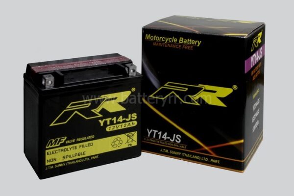 แบตเตอรี่มอเตอร์ไซต์ RR YT14-JS