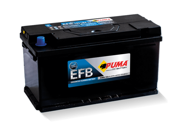 แบตเตอรี่รถยนต์ PUMA  EFB LN4 (12โวลท์ 86แอมป์)