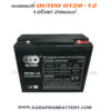 แบตเตอรี่ ups เครื่องสำรองไฟ Outdo 12V 20Ah