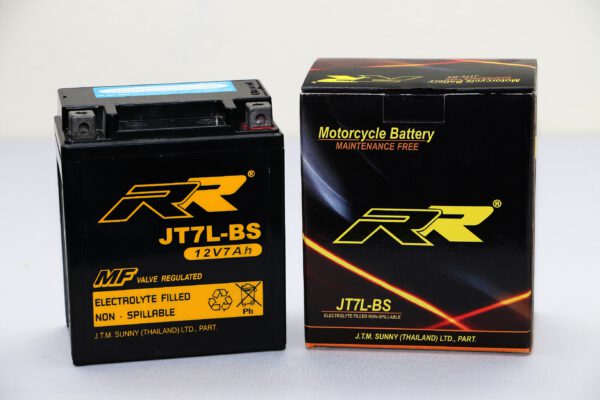 แบตเตอรี่มอเตอร์ไซค์ RR JT7L-BS