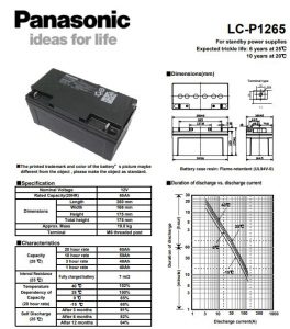 pana12v65spec