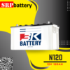 แบตเตอรี่รถยนต์ 3K NS120 12V85Ah