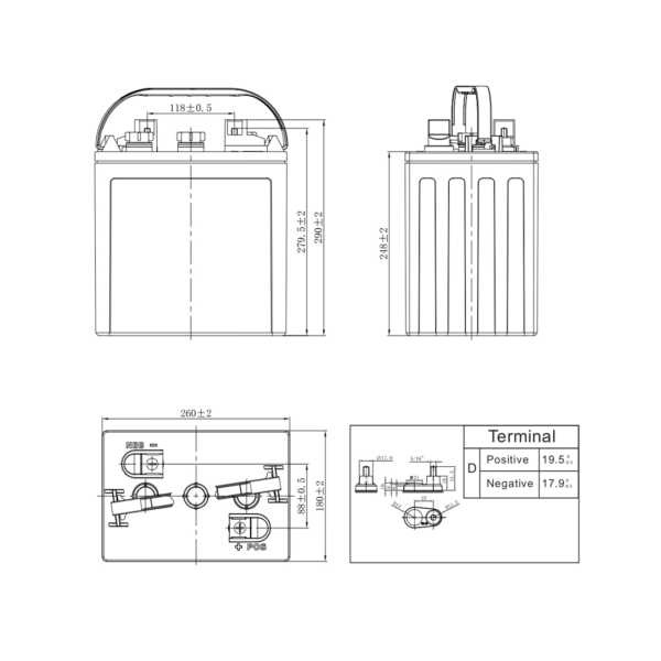 Dimension Diagram-MX-DT105